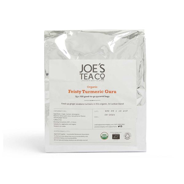 Feisty Turmeric Guru 100p tepåsar – örtte