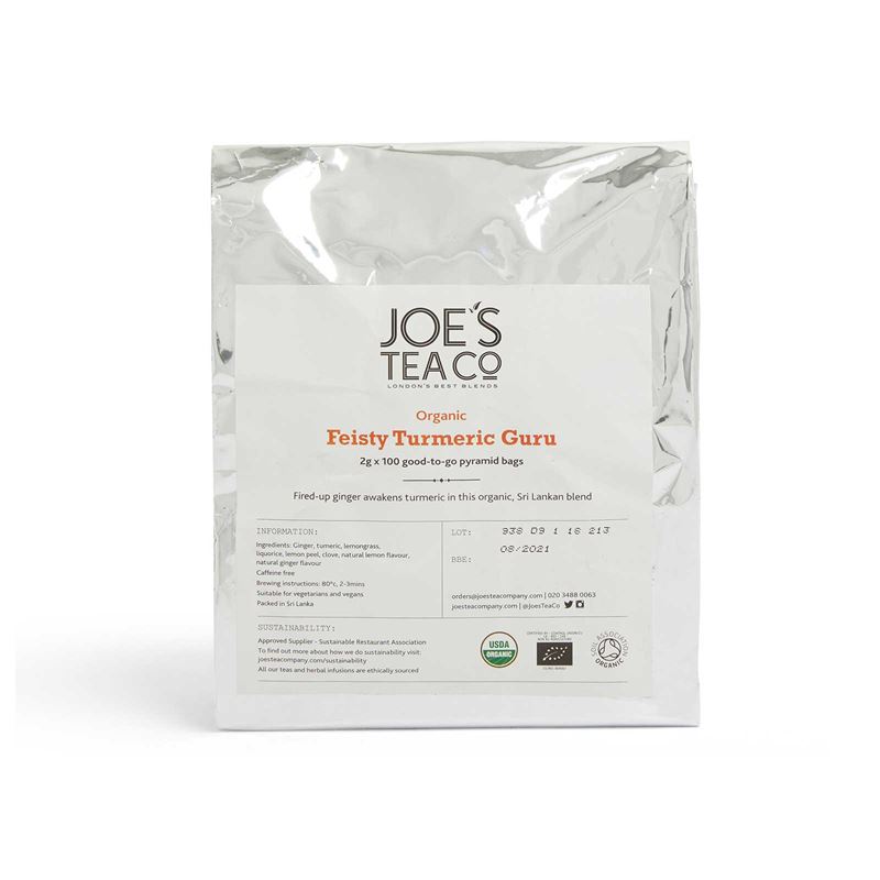 Feisty Turmeric Guru 100p tepåsar – örtte