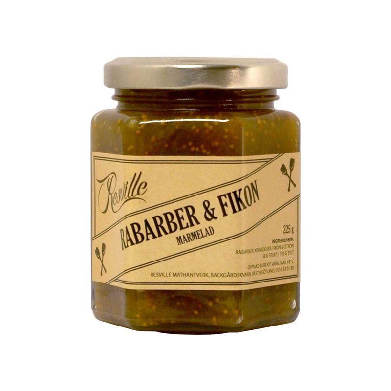 Rabarber & Fikonmarmelad