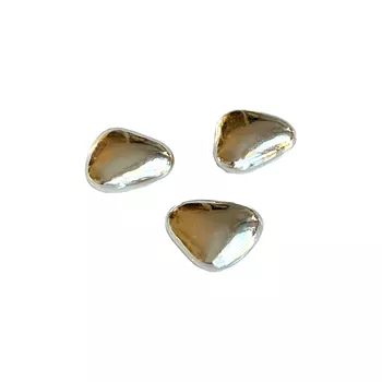 Silverhjärtan av mörk choklad 50%