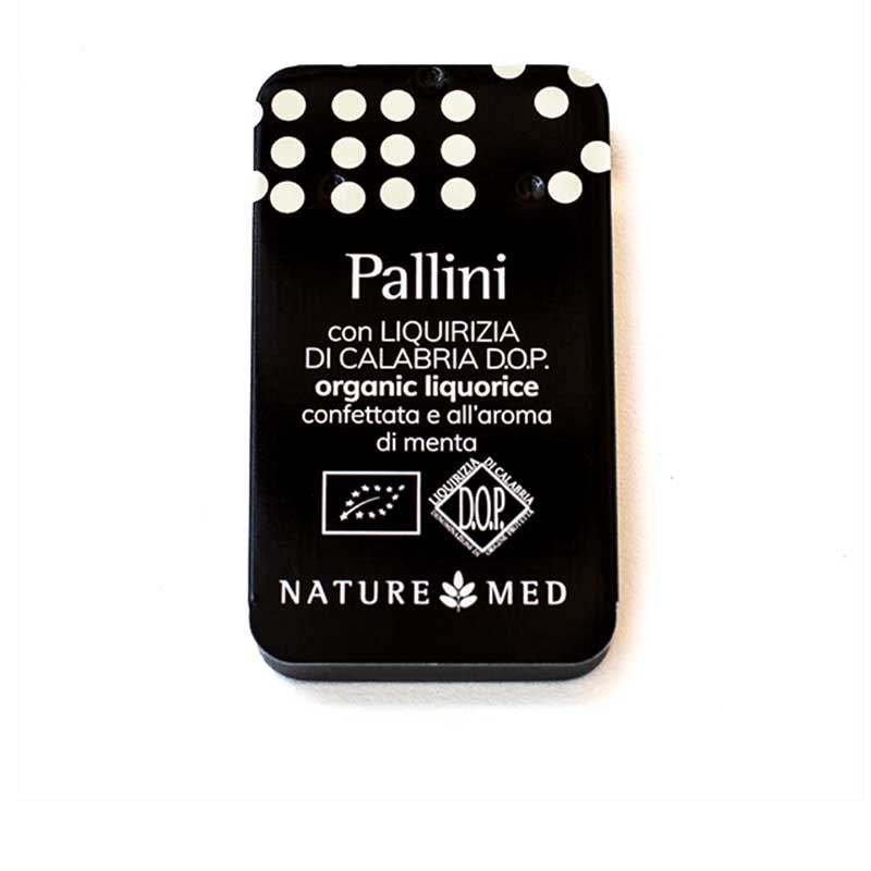 Pallini Menta – lakritspastiller med mint