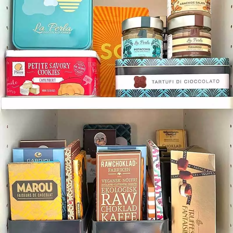 Förvara chokladen rätt