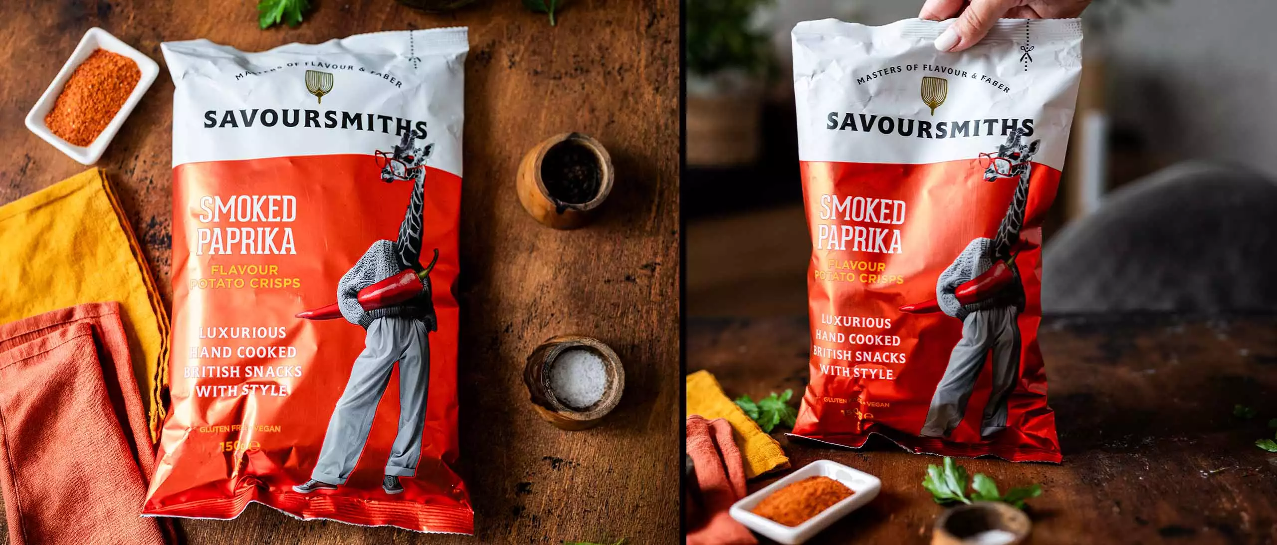 Savoursmiths nya chips Smoked Paprika