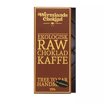 73% rawchoklad med kaffe