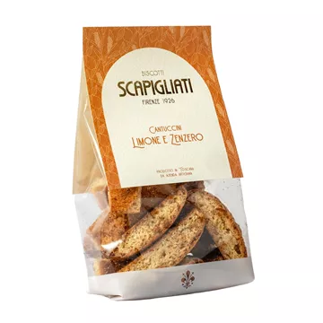 Cantuccini med citron och ingefära