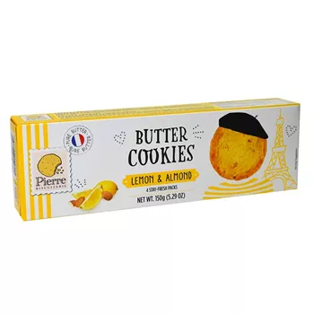 Shortbread med citron & mandel – 150g