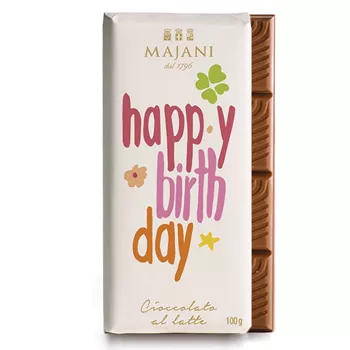 Mjölkchoklad Happy Birthday – 100g