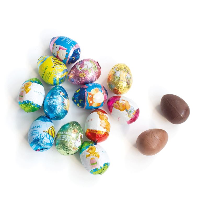 Chokladägg mix mjölk- & mörk choklad 15,5g