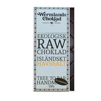 73% rawchoklad med isländskt havssalt