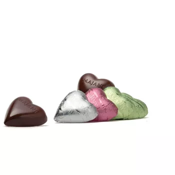 Mörkt chokladhjärta 6g