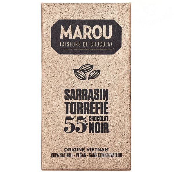 Sarrasin – krämig mörk choklad 55%