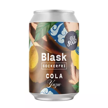 Sockerfri cola med yuzu – 33cl