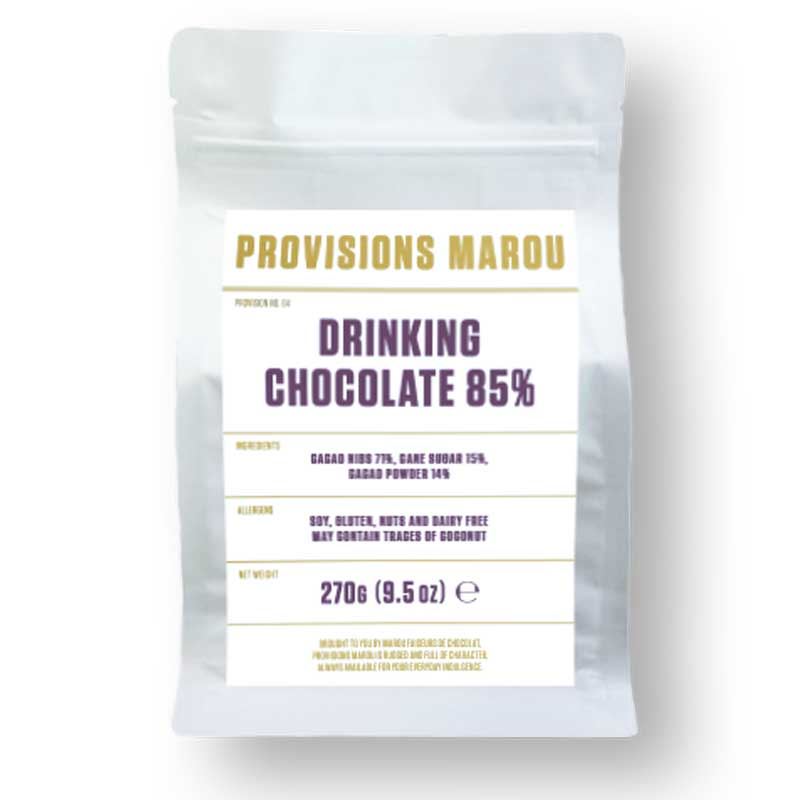 Lyxig drickchoklad 85 % kakao