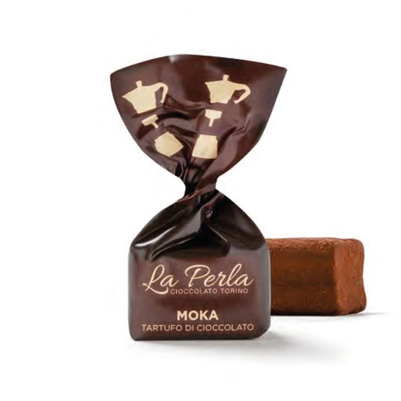 Mörk chokladtryffel med arabicakaffe & hasselnötter