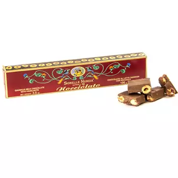 Giandujanougat med 50% hasselnötter – 100g