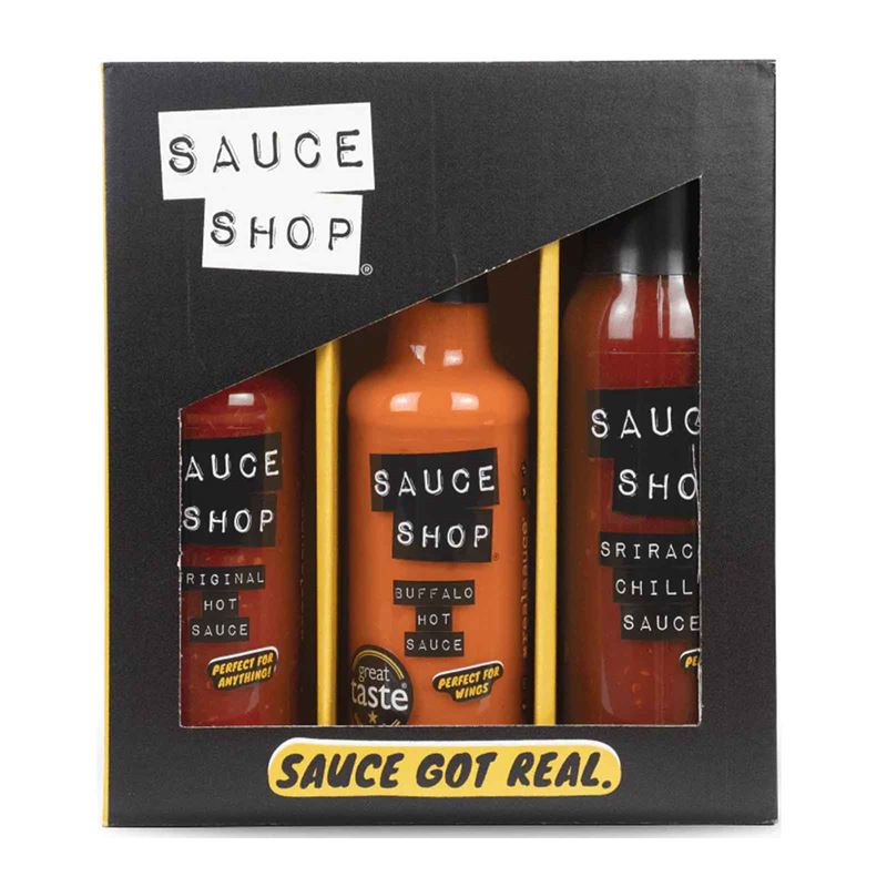 Presentförpackning trio av Chili Sauce